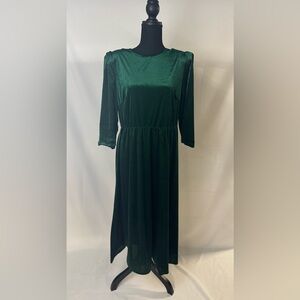 Shein Plus Size Dress- Dark Green